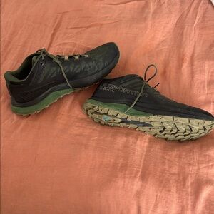 La Sportiva Green and Black Athletic Shoes